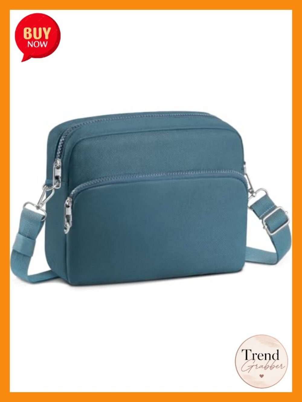 Anti-Theft Crossbody Travel Bag Lightweight Shoulder Bag for Trip